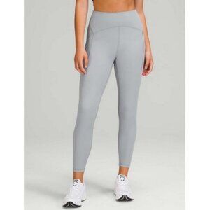 Lululemon Power Thru High-Rise Tight 25" Rhino Grey Size 12